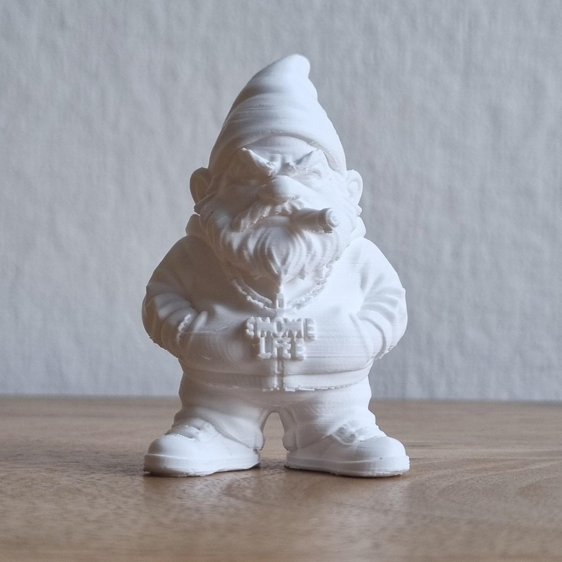 Nano da giardino gangster in stampa 3d