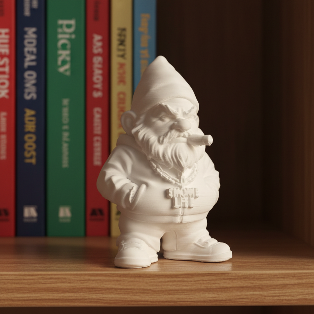 Gangster Garden Gnome - The Boss of the Living Room