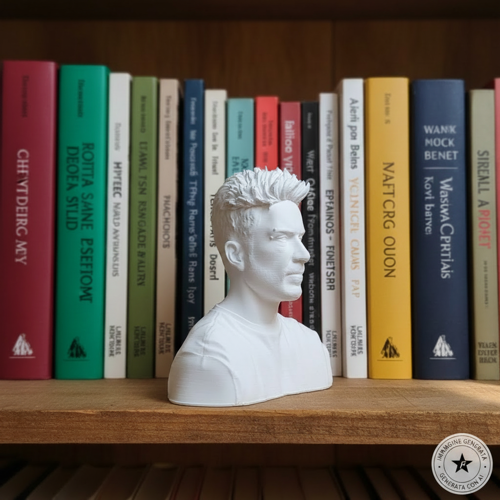 Busto Personalizzato 3D da Foto - Ritratto Scultoreo Moderno